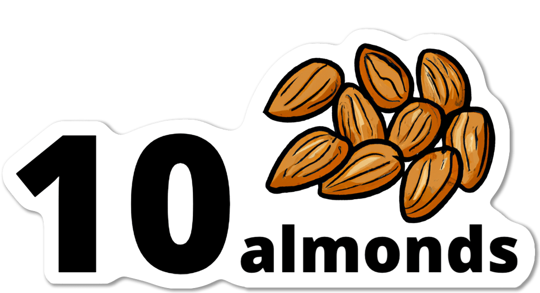 10almonds Banner Logo