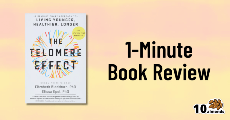 Living Younger: A Revolutionary Approach to the Telomere Effect Book Review in Just 1 Minute.